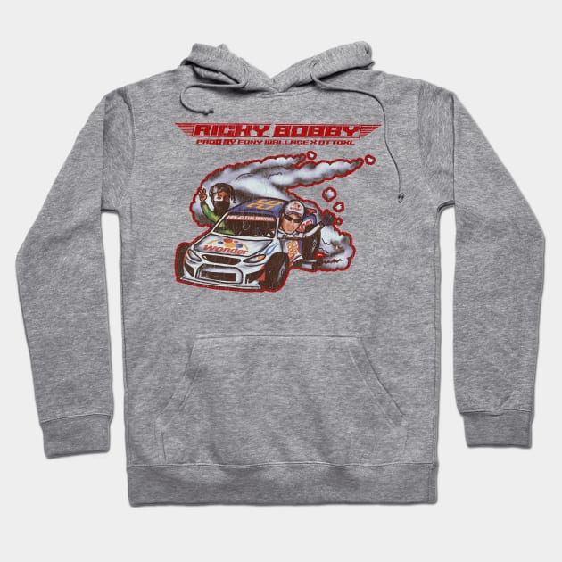 Ricky Bobby Retro Vintage Hoodie by TuoTuo.id